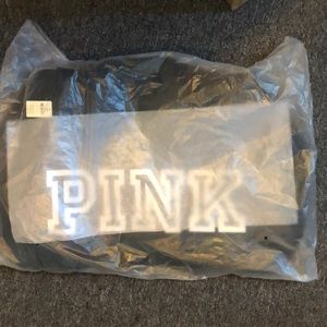 Duffel bag and water bottle